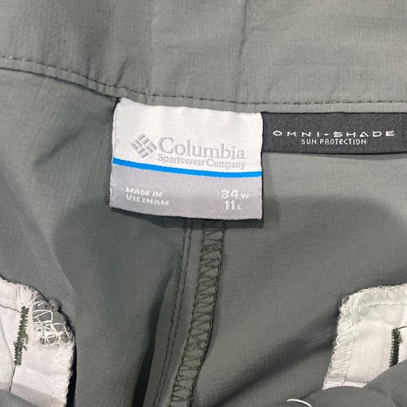 Men’s Columbia grey shorts. Gently used. Mint condition. - Picture 3 of 4